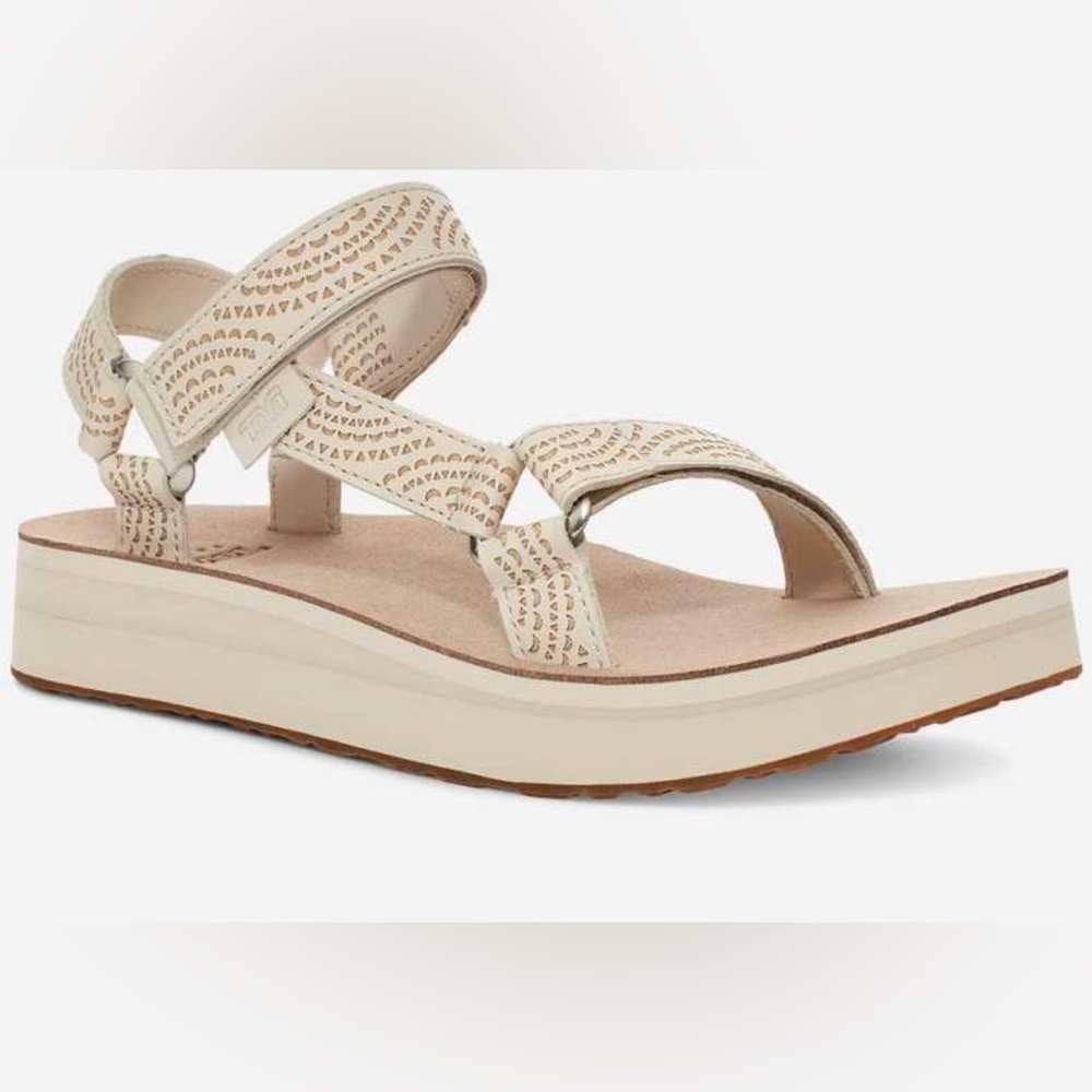 Teva Cream Midform Sandals 11